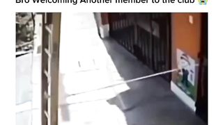 Bro welcoming another member to the club