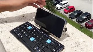 Mini Foldable Wireless keyboard