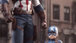 Superhero with soon