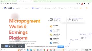 how to earn free cryptocoins using faucetpay.io wallet, no investment, no mining