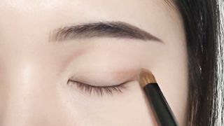 Beautiful makeup and dress