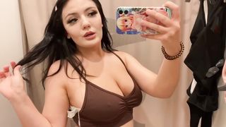 SeeThroughTransparent Lingerie and Clothes  TryOn Haul  At The Mall