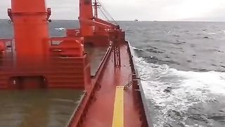 I waved on the seas
