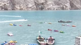 Beauty's Attabad Lake Hunza Gilgit Pakistan