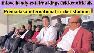 B-love kandy vs Jaffna kings Premadasa international cricket stadium | Waseem Akram Javed Miandad