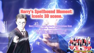 Harry's Spellbound Moment: Iconic 3D scene.