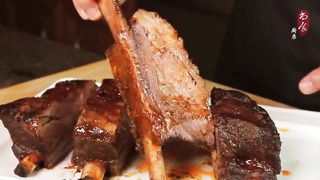Costco大块牛小排好吃又简单的做法❗只用4种佐料，????汁多肉嫩｜烤牛排骨｜Beef Short Ribs Recipe