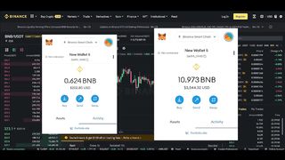Arbitrage Crypto ETH and BNB 2