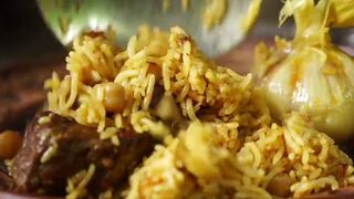 Beef Pilaf - Cooked in Clay Pots - Outdoor Cooking