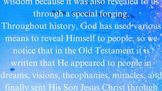 What the Bible ,,reveals” about God  5