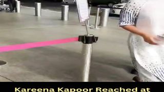 Kareena Kapoor Reached at The Airport #shorts #kareenakapoor #short #trending #viral #bollywood #shortvideo