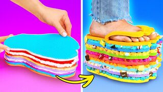 CRAZY SHOE HACKS || How To Transform Old Shoes