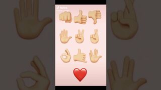 #tiktok #emojichallenge #handchallenge compilation 2020