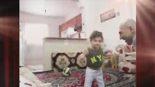 3 year old boy who can climb anything