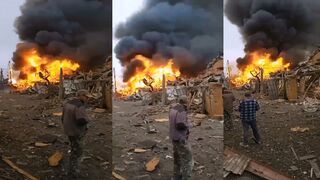 Russian missile attacks on civilians in Dnipro