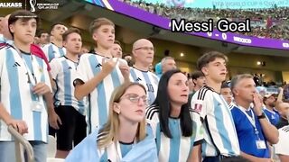 Argentina Fans Reactions After Argentina Beat Mexico 2-0 World cup