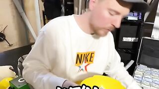 I Surprised Subscribers Inside My Gumball Machine