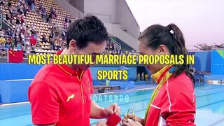 20 BEAUTIFUL MARRIAGE PROPOSALS IN SPORTS