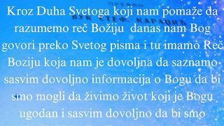 Šta nam  Biblija  ,,otkriva“ o Bogu 6