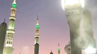 جہاں روضہِ پاکِ خیرالوریٰ ہے???? وہ جنت نہیں ہے تو پھر اور کیا ہے؟  یہ قسمت نہیں ہ؟