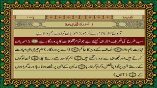 Surah Al Fatiha, Surah Fatiha with urdu translation