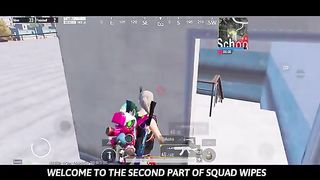 CLUTCH GOD ⚡️ - Best 1V4 Squad Wipes 2 - BGMI - SuChamp