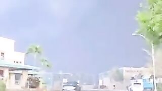 NEVER BEFORE SEEN FOOTAGE OF A GROUP OF CHILDREN RUNNING AWAY FROM THE FIRES IN MAUI