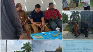 Survey Lahan 3 Ha Seberang Masjid Nurul Amal. Surat SKGR