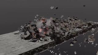 Realistic destruction effects in blender