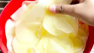 Crispy Potato Chips Roll Recipe.