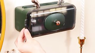 wall mounted makeup organizer