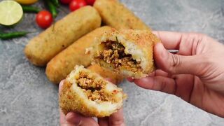 Keema stuffed potato Rolls