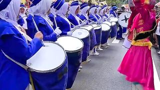 the 87th Indonesian Independence Day carnival event in Salaman sub-district, Magelang district