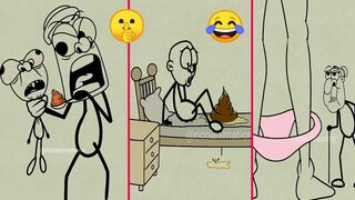 When dreams come true. funny animation