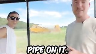 Metal Pipe Vs. School Bus