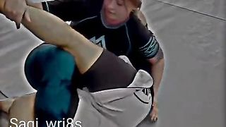Girl boy fight