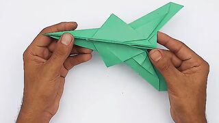 how to make a spaceship out of origami paper 5