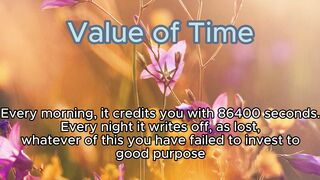 How to convert Value of our Time for good purpose?