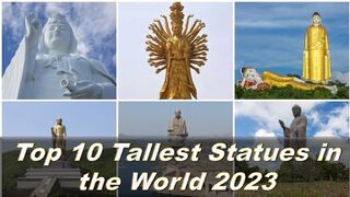 Top 10 Tallest Statues in the World 2023 | 10 Tallest Statues in the World | Info Media |