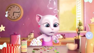 my talking tom 2 vs my talking angela 2 shorts #trend