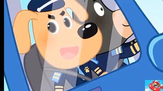 Fire at the Duck's House | Play Safe | Safety Cartoon | Kids Cartoon | Sheriff Labrador