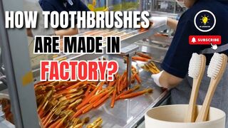 How Toothbrushes are made in Factory? | Full Process of Making Toothbrushes | Mr. Information