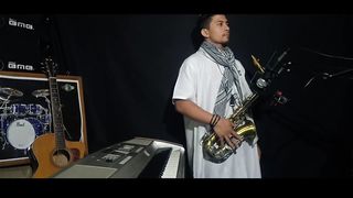 Sholawat Badar - Saxophone Cover ( azam ).