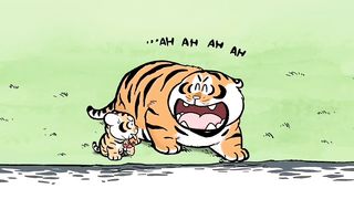 Funny Tiger Cartoon! 2