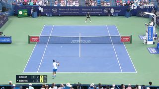 Best Deciding Set Ever?! Alcaraz vs Djokovic INSANE Final Set ???? | Cincinnati 2023 Final Highlights