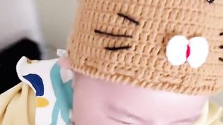 cute baby laughing short video