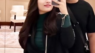 Iqra kanwal and ducky bhai in dubai vibes