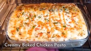 White Sauce Chicken Pasta so Tasty