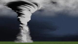 tornado powerful storm