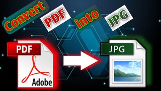 How to convert pdf to jpg